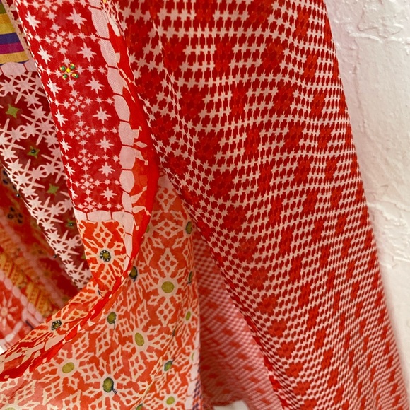 Anthropologie Tanvi Kedia Patchwork Sol Dress M - Picture 8 of 14